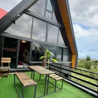 طراحی و اجرا انواع سازه های کلبه سوئیسی|خدمات پیشه و مهارت|لاهیجان, شیشه گران|دیوار