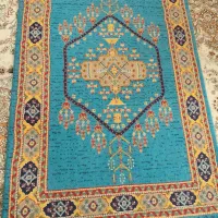 قالیچه آبی فیروزه ای|فرش|باقرشهر, |دیوار