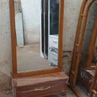 آینه قدی|آینه|قم, امامزاده ابراهیم|دیوار