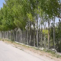 باغ میوه فنس کشی منطقه شراء روستای قلعه ازرج|فروش زمین و ملک کلنگی|قره چای, |دیوار