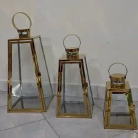 فانوس ۳ تکه دکوری کاملا نو