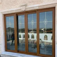 درب و پنجره upvc پو پی وی سی . توری پلیسه ای
