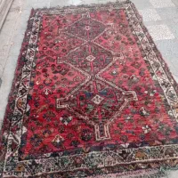 فرش  ۴  متری قدیمی عتیقه با عروس هلندی|فرش|یزد, |دیوار