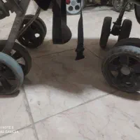 فروش کالسکه دوقلو جنس عالی|کالسکه و لوازم جانبی|قم, الوندیه و گذر صادق|دیوار