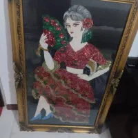 تابلو نقاشی دست دوز|تابلو، نقاشی، عکس|سهند, |دیوار