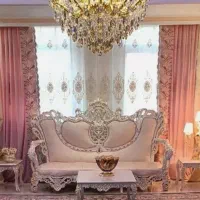 پرده آستردار همراه با کتیبه