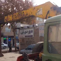 خاور۸۰۸ جرثقیل کفی دارمدل ۶۲ سالم وسرپا|خودرو سنگین|محمدیه-قزوین, |دیوار