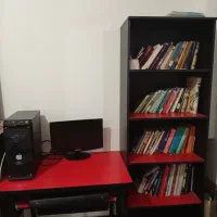 کتابخانه و میز MDF