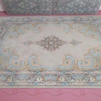 فرش گل برجسته 1200 شانه / خیلی تمیز/ فوری|فرش|تویسرکان, |دیوار