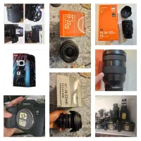 دوربین A7r3وA7و6400ولنزسونی24.105+10.22canon