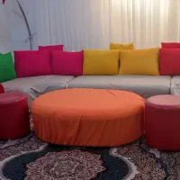 مبلمان 12 نفره|مبلمان خانگی و میز عسلی|اهواز, کوی پلیس|دیوار