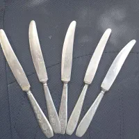 عتیقه ، کارد چاقو میوه خوری آنتیک و سکه