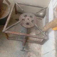 دو عدد گاز دو شعله بزرگ و تک شعله متوسط