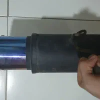 منبع اگزوز  ۷۱۰ سالم با سایلنسر   چراغ پراید