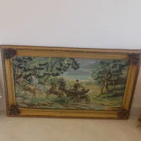 دوعدد کوبلن دوخته شده