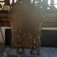 اینه و شمعدان برنز