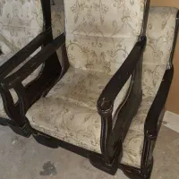 مبل کلاسیک تمام چوب
