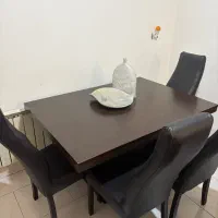 میز ناهار خوری ام دی اف کامل