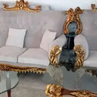 مبل استیل چوپ زرین درحداکبند