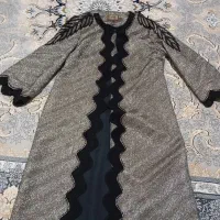 مانتو مزون دوزی شده سایز ۴۶