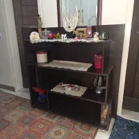 کتابخانه چوبی|کتابخانه، شلف، قفسه‌های دیواری|تهران, قلهک|دیوار