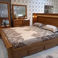 سرویس خواب شیک و مینیمال و جادار نصف قیمت نمایشگاه