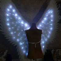بال فرشته نورانی LED مناسب اجرای مراسم و ایونت