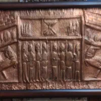 برجسته کاری مس طرح تخت جمشید
