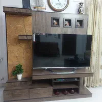 میز تلوزیون تمام Mdf با میز غذاخوری 6 نفره