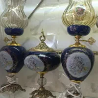 ست لاله و شکلات خوری.برنز