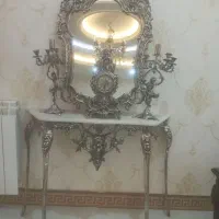 آیینه و شمعدان باساعت