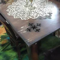 میزغذاخوری ۴ نفره|میز و صندلی غذاخوری|خمین, |دیوار