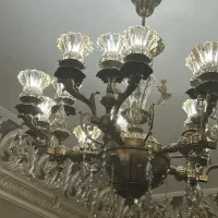 لوستر ۱۵ شاخه برنز