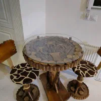 میز و صندلی دو نفره|میز و صندلی غذاخوری|مشهد, الهیه|دیوار