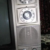 تلویزیون عتیقه قدیمی دکوری|کلکسیون اشیاء عتیقه|کازرون, |دیوار