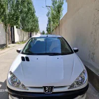 پژو ۲۰۶ بی رنگ سالم و تمیز برای سخت پسندها
