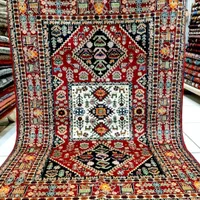 سه متری قشقایی شیراز رنگ قرمز لاکی کف ابریشم|فرش|تهران, حر|دیوار