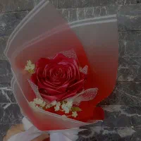 گل روبانی|گل مصنوعی|درمیان, |دیوار