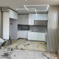 کابینت و کمد دیواری و تی وی وال|کتابخانه، شلف، قفسههای دیواری|فولادشهر, فولادشهر|دیوار