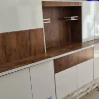 کابینت دو رنگ