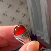 انگشتر عقیق نقره