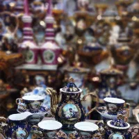 اجناس طلاکوب سرمه ای|صنایع دستی و سایر لوازم تزئینی|تبریز, |دیوار