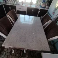 میز نهارخوری|میز و صندلی غذاخوری|مریوان, |دیوار