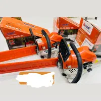 اره برقی موتوری بنزینی 50 سانتی درخت بر باغی