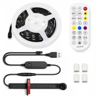 نورپردازی RGB پشت تلویزیون با دوربین TV BACKLIGHT|ریسه و چراغ تزئینی|تهران, خواجه نصیر طوسی|دیوار