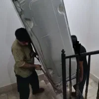 کارگر تنها باربری اسباب کشی ساید جابجایی بارگیری