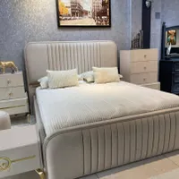 سرویس تخت خواب و نیم سرویس ۲نفره دونفره تشک لمسه|تخت و سرویس خواب|شیراز, شهرک رضوان|دیوار