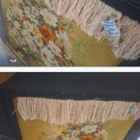 تابلو فرش چله ابربشم|تابلو فرش|تهران, گلستان (شهرک راه آهن)|دیوار