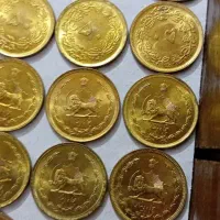 سکه برنز پهلوی ضرب یک|کلکسیون سکه، تمبر، اسکناس|کاشمر, |دیوار