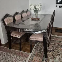 میز وصندلی ناهارخوری هشت نفره